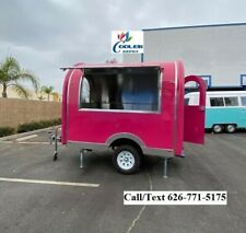 NEW Electric Mobile Food Trailer Enclosed Concession Stand Design 4