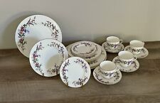 Wedgwood Devon Sprays 20 - PC Dinnerware (5PC Place Setting For 4) NEW picture