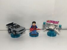 Lego Dimensions Back to The Future McFly DeLorean Hoverboard 71201 Level Pack picture
