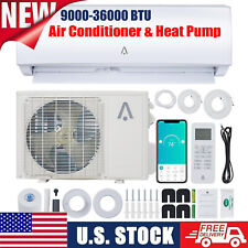 36000 24000 18000 12000 9000 BTU Air Conditioners Heat Pump Mini Split AC 19SEER picture