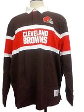 NFL Cleveland Browns Officially Licensed Tommy Hilfiger Martin Rugby Sz 2XL picture