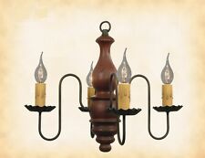 COLONIAL WOOD CHANDALIER 