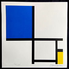 Piet Mondrian Lithograph (Malevich Theo Van Doesburg) picture