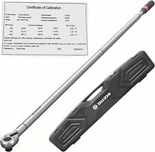 1-Inch Drive Click Torque Wrench 200-1000 FT.LB/271-1356.7N.M 71'' Length Adjust picture