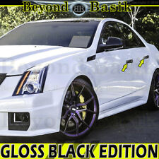 2008 2009 2010 2011 2012 2013 CADILLAC CTS GLOSS BLACK Door Handle Covers NPK picture