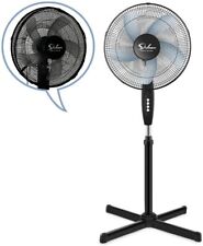 Simple Deluxe Oscillating 16″ 3 Adjustable Speed Pedestal Stand Fan with Cover picture