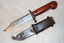 Romanian Type II Soviet Style Rifle Bayonet & Scabbard - Cold War picture