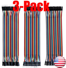 (1X/3X)40 PCS10/20/30CM MM, MF, FF Dupont Wire Jumper Cable Arduino Breadboard picture
