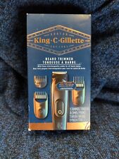 King C. Gillette Cordless Beard Trimmer includes 1 Trimmer, 3 Combs, New in box picture