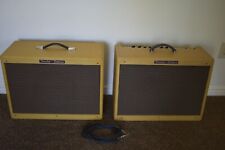 Vintage Fender Tweed Hot Rod Deluxe Matching Extension Cab 112 Excellent picture