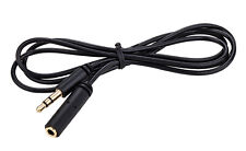 3.5mm Stereo Audio Male to Female Slim Extension Cable 3ft- 100ft Multi-Pack LOT picture