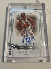 2022-23 Panini Flawless David Robinson On Card Draft Gem Signatures Auto /25 picture
