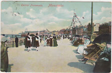 Morecombe,U.K.Central Promenade,Lancashire,Used,1907 picture