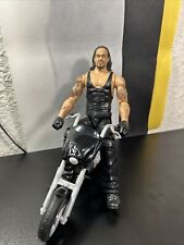2018 Mattel WWE Action Figure The Undertaker 11” Jointed with Motorcycle picture