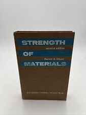 Vtg 1962 Strength of Materials Olsen 2nd Edition Hardcover picture