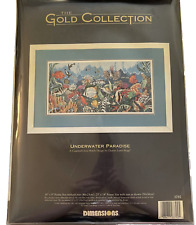 Dimensions Gold Collection Cross Stitch Kit Tropical Fish Underwater Paradise picture