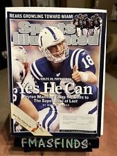 D2 2007 PEYTON MANNING COLTS Sports Illustrated Jan 29 picture