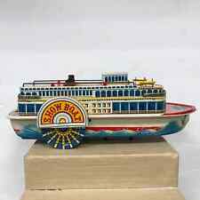 Vintage 1960's Modern Toys Tin Litho Showboat Japan picture