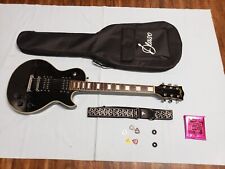 VINTAGE 70s Memphis L. P. Style Electric Guitar - UPGRADED - w/ Accessories picture