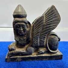 Unique ancient near eastern large winged diety figure picture