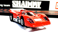 Ho Slot Cars, Vintage AFX Ferrari Race Car, AFX/ Xtraction Ultra G Chassis. picture
