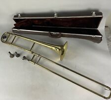 Vintage Olds Ambassador Trombone Case Mouthpiece  Estate Find picture