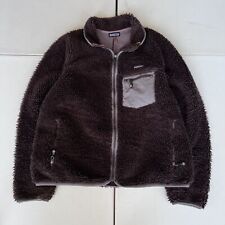 Vintage Patagonia Retro-X Deep Pile Brown Full Zip Jacket Size XL picture