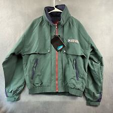 NWT Vintage Tri Mountain USPS Performance Packable Hood Jacket Zip Up Large  picture