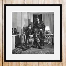 Print of Brian Ridley and Lyle Heeter by Robert Mapplethorpe - Gallery Framed picture
