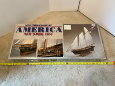 Constructo America New York 1851, 1/56 scale wooden model ship kit. NOS/New picture
