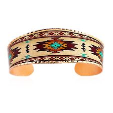 Southwest sunburst Native American bracelets  for Men & Women  Copper  Cuff picture