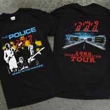 Vintage 1982 The Police “Ghost In The Machine” Concert Tour T Shirt picture
