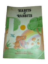 Vintage 1986 Habits of Rabbits Troll Associates Rare Childrens Book Kira Daniel  picture