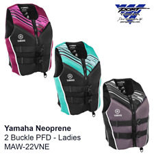 Yamaha Women's Neoprene 2-Buckle Life Jacket PFD Vest Multiple Colors MAW-22VNE picture