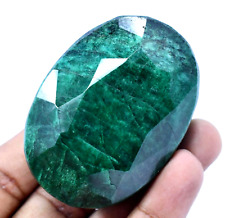 750.0 Ct Natural Huge Green Emerald Earth-Mined Certified Museum Use Gemstone picture