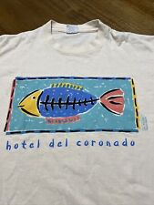 Vintage 1993 Hotel Del Coronado Single Stitch T-Shirt Adult Size L Made USA CA picture