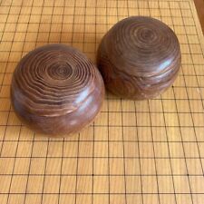 Japanese Go-Board Goban IGO Game W/ Go Stone & Wooden Bowl 17.7×16.5×12.0inch FS picture