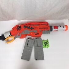NERF Zombie Survival System Scravenger Combat Blaster w/ Two Clips & Darts picture