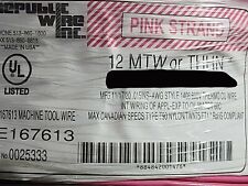 Republic Wire #12awg 19 Strand THHN/THWN-2/MTW Building Wire Pink /100ft picture