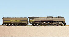 USA Trains Union Pacific FEF-3 4-8-4 #8444 Yellow  Stripes + Rare UP Caboose  EX picture