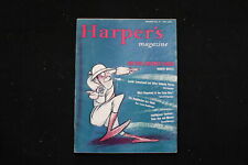 1957 NOVEMBER HARPER'S MAGAZINE - THE CIVIL DEFENSE FIASCO COVER - E 10623 picture