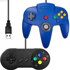 USB N64 + USB SNES Controller Game Pad for PC Windows 11 MAC Raspberry Pi 3 4 picture