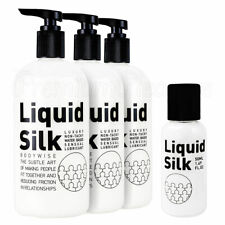 Liquid Silk lubricant SET Water based Intimate lube Bodywise 3x 250ml + 1x 50ml picture
