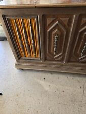 vintage mid century Garrard Stereo Console  For Restoration picture