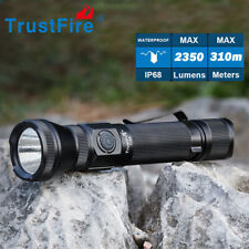 Trustfire T15R 2350LM Tactical LED Flashlight 310meter Rechargeable EDC Torch US picture