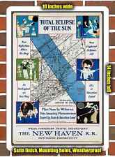Metal Sign - 1932 New Haven Railroad Solar Eclipse Tour- 10x14 inches picture