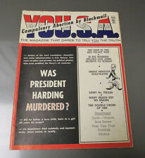 1963 YOU.S.A Magazine v.1 #3 FN- Was President Harding Murdered?  picture