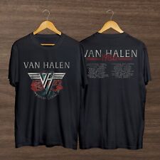 1984 Van Halen Tour T-Shirt, Vintage Van Halen 1984 Music Concert Tour T-Shirt picture