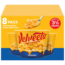 Velveeta Shells & Cheese Original Macaroni and Cups 2.39 Oz, Pack of 8 picture