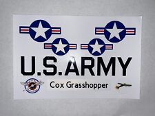 Cox 049 Thimble-Drone L4 Grasshopper Sticker Set (Fuel Proof) picture